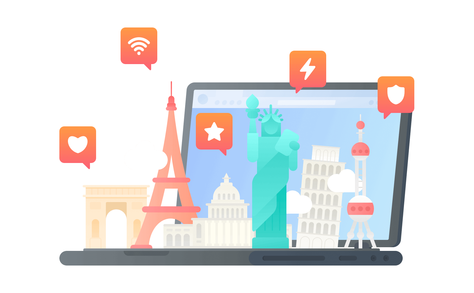 代理企鹅FM的回国vpn - VPN回国